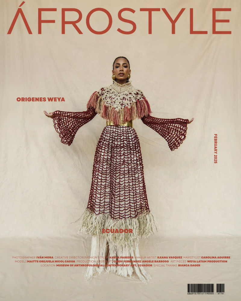  featured on the AfroStyle Magazine cover from February 2025