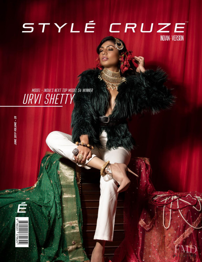 Urvi Shetty featured on the Style Cruze cover from June 2019