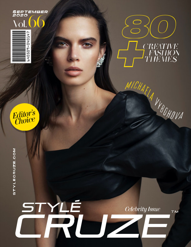 Michaela Vybohova featured on the Style Cruze cover from September 2020