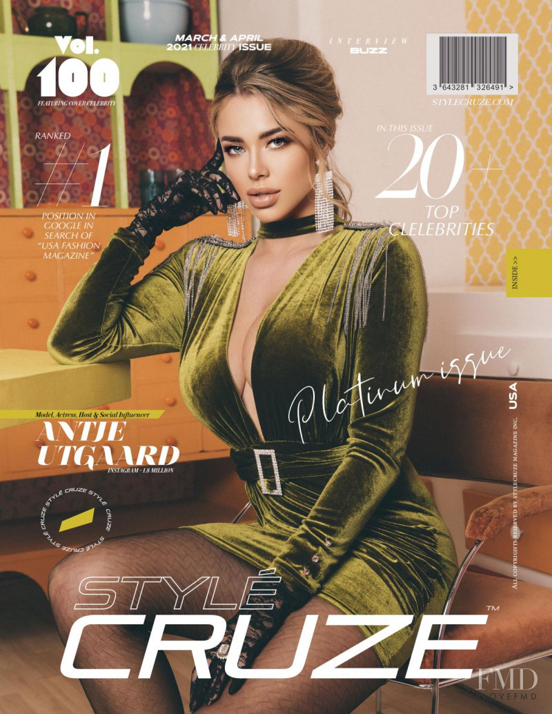 Antje Utgaard featured on the Style Cruze cover from March 2021