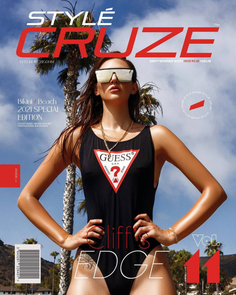 Brooke Packard featured on the Style Cruze cover from September 2021