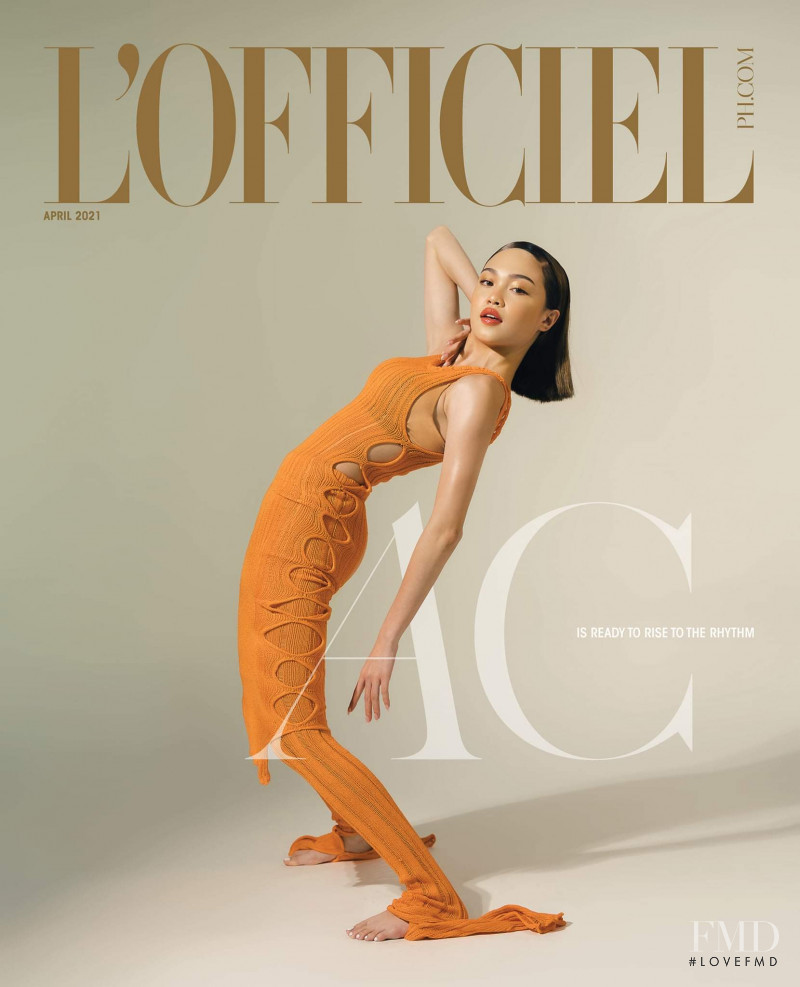 AC Bonifacio featured on the L\'Officiel Philippines cover from April 2021