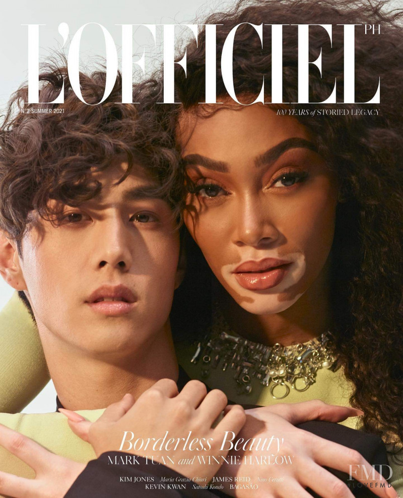 Mark Tuan featured on the L\'Officiel Philippines cover from June 2021