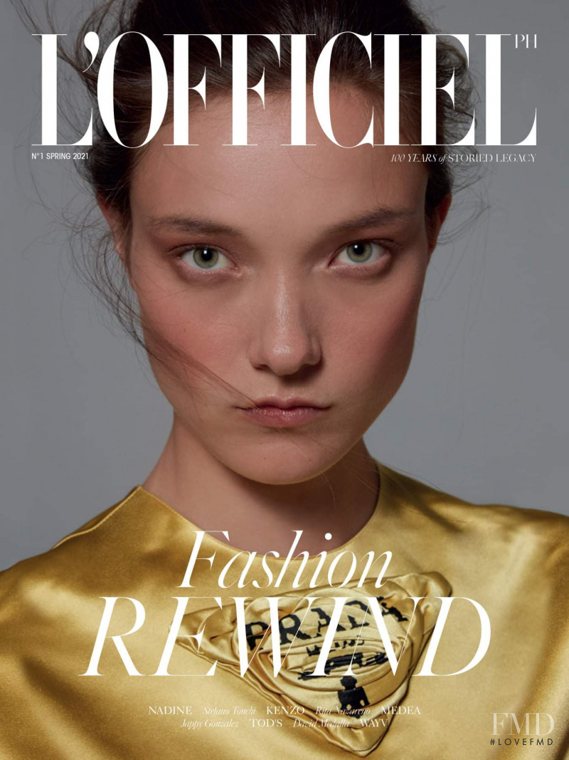 Yumi Lambert featured on the L\'Officiel Philippines cover from March 2021