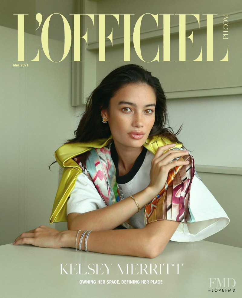Kelsey Merritt featured on the L\'Officiel Philippines cover from May 2021