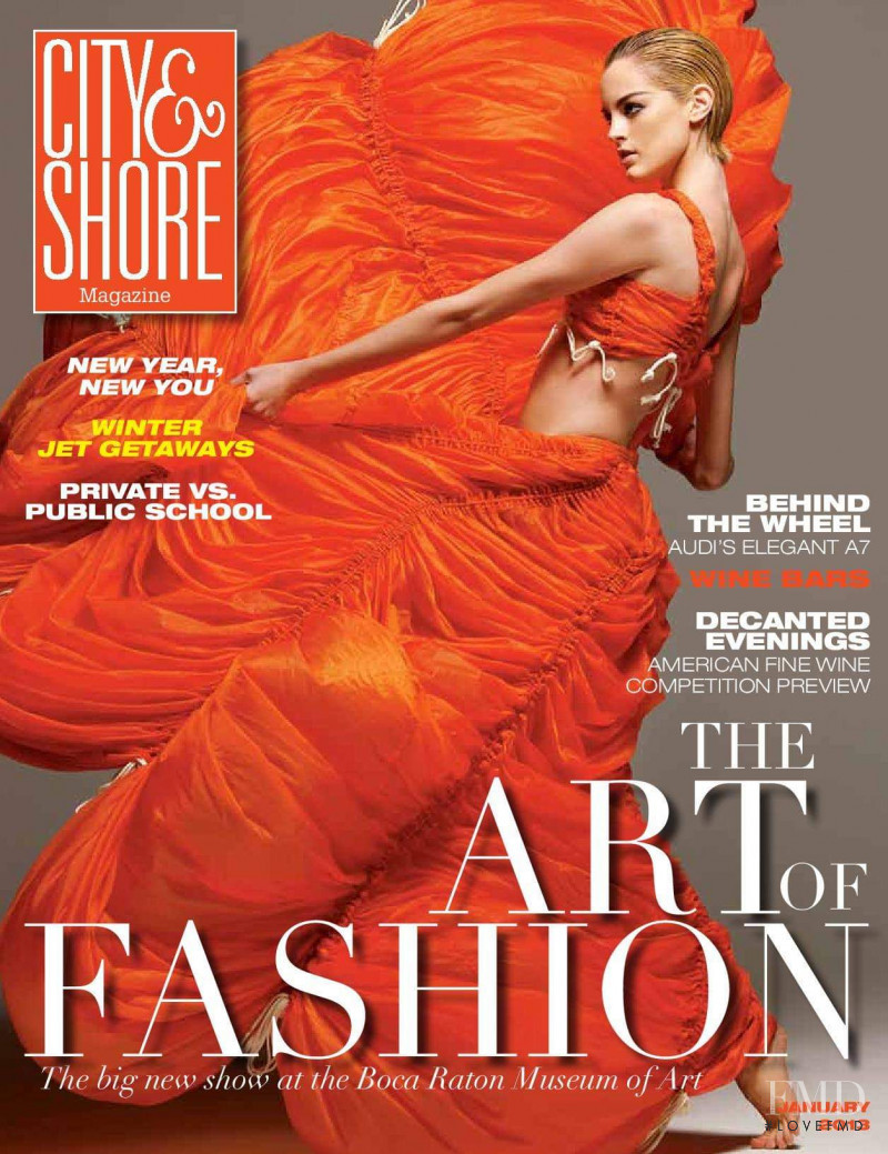  featured on the City & Shore Magazine cover from January 2013