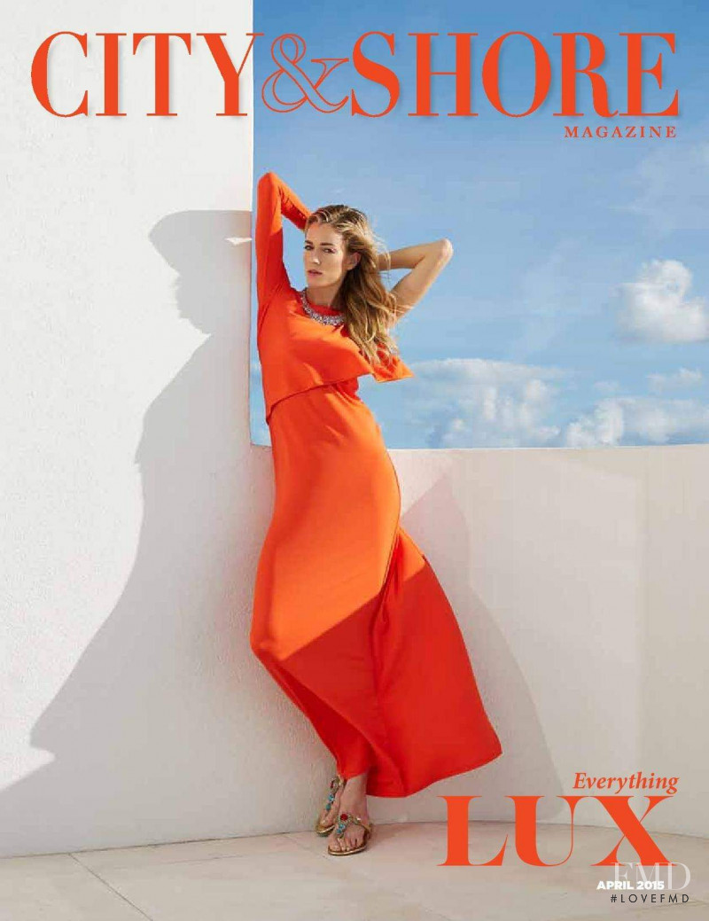 Cary Fasano featured on the City & Shore Magazine cover from April 2015