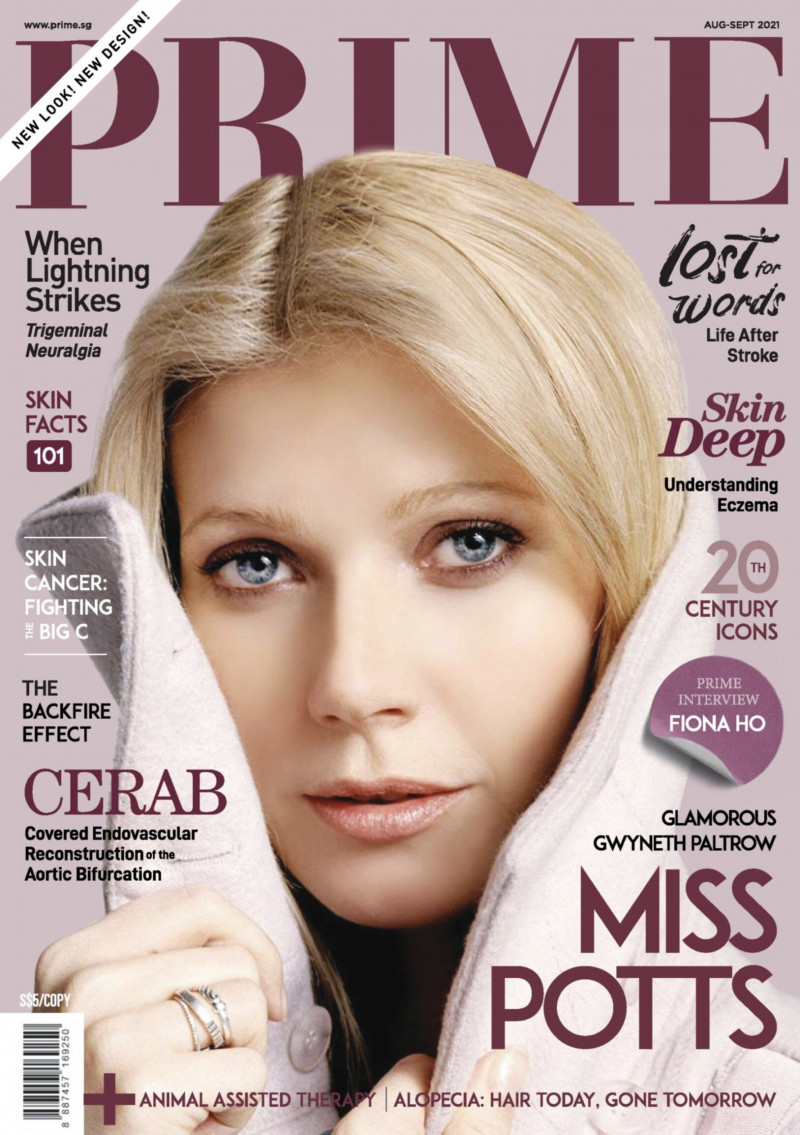 Gwyneth Paltrow featured on the Prime cover from August 2021