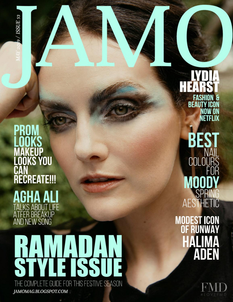Lydia Hearst featured on the Jamo cover from May 2019