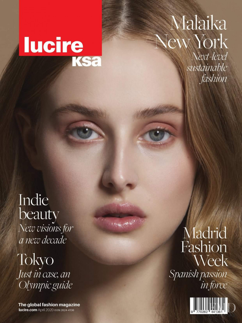 Anna van Patten featured on the Lucire KSA cover from April 2020