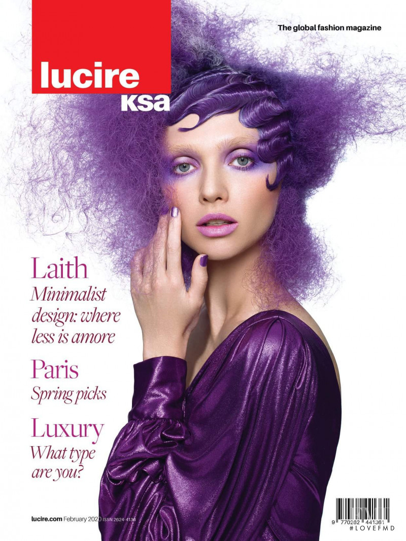 Natalia Piro featured on the Lucire KSA cover from February 2020