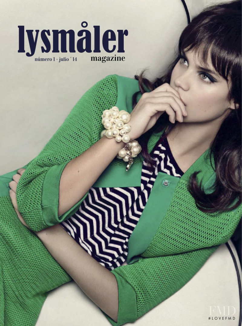  featured on the Lysmaler magazine cover from July 2014