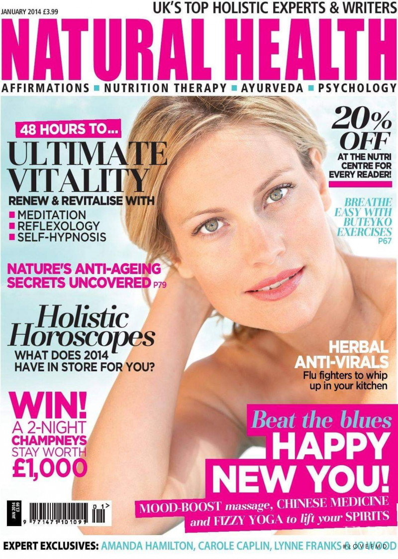 featured on the Natural Health UK cover from January 2014