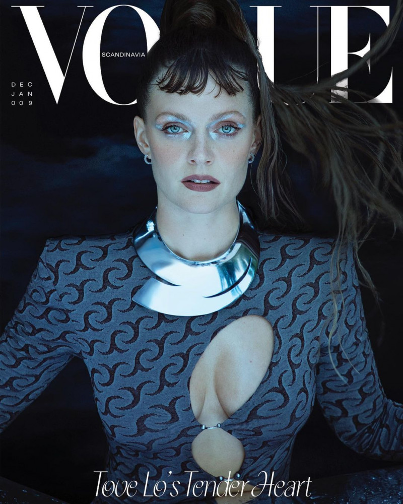 Tove Lo featured on the Vogue Scandinavia cover from December 2022