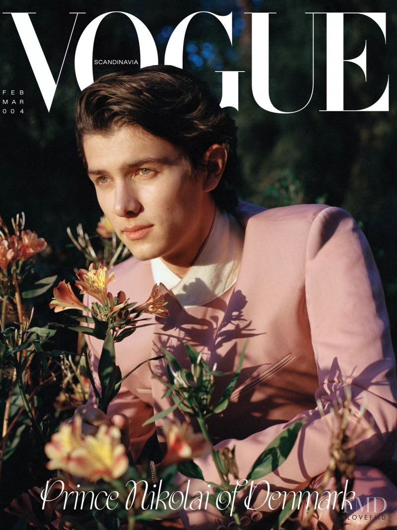 Prince Nikolai of Denmark featured on the Vogue Scandinavia cover from March 2022