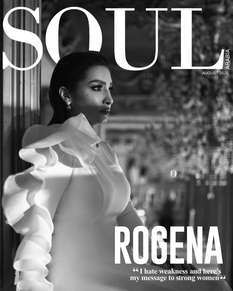 Rogena featured on the Soul Arabia cover from August 2020