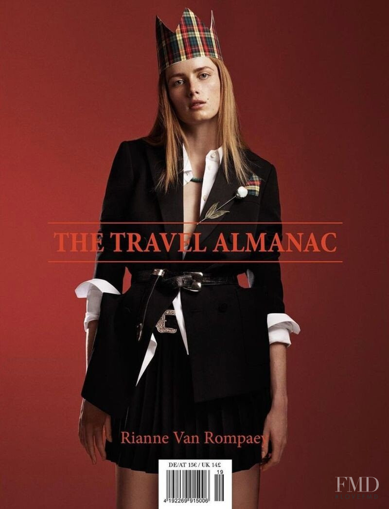 Rianne Van Rompaey featured on the The Travel Almanac cover from July 2021