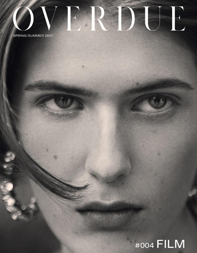Margaux Lion featured on the Overdue cover from March 2021
