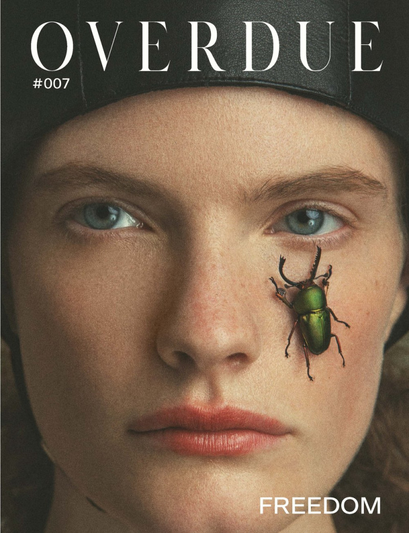Carolina Burgin featured on the Overdue cover from September 2024