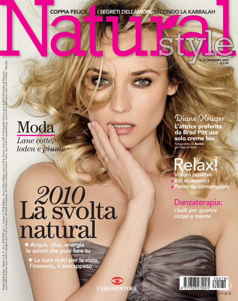 Diane Heidkruger featured on the Natural Style cover from December 2009
