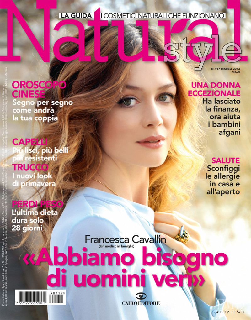  featured on the Natural Style cover from March 2013