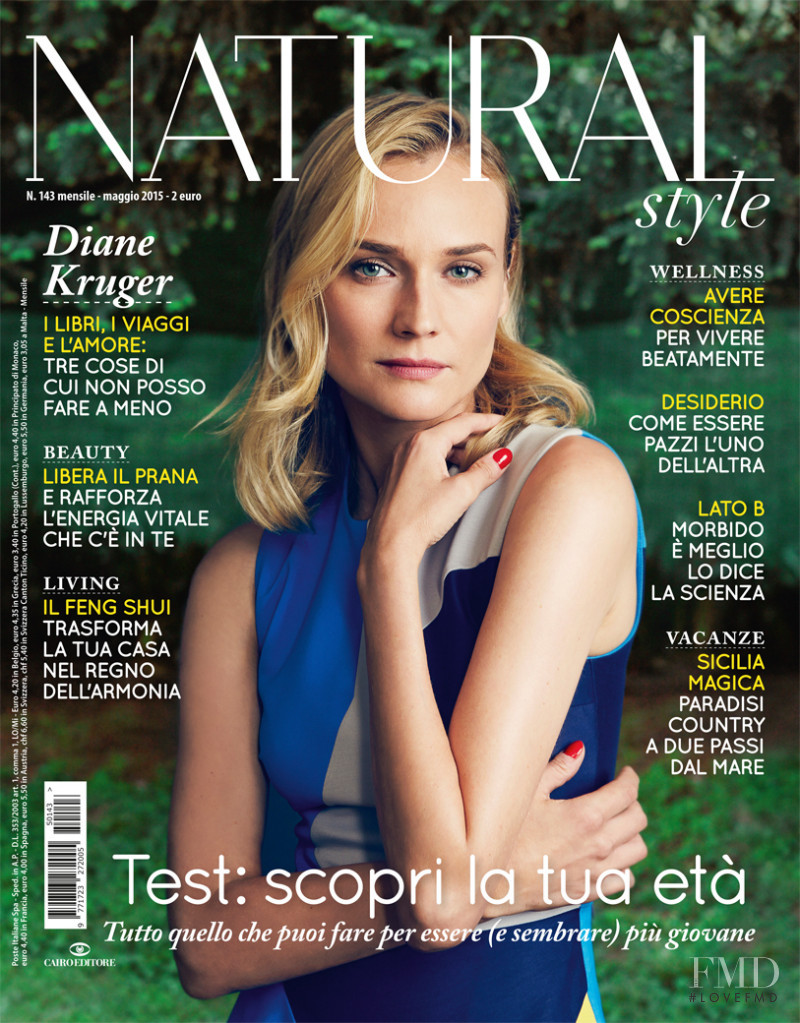 Diane Heidkruger featured on the Natural Style cover from May 2015
