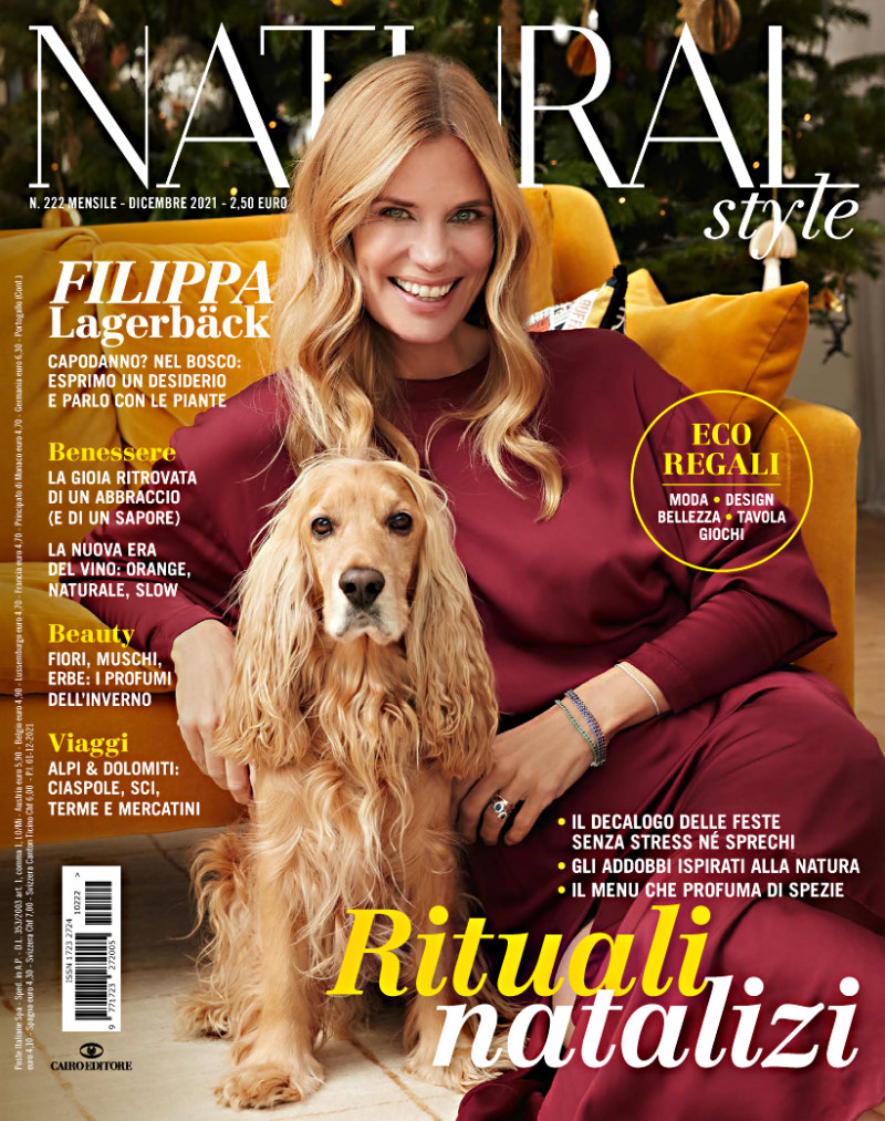Filippa Lagerbäck featured on the Natural Style cover from December 2021