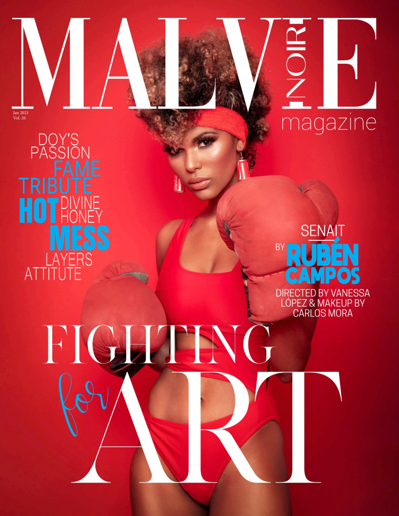 Senait featured on the Malvie cover from January 2021