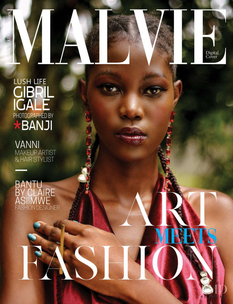 Gibril Igale featured on the Malvie cover from June 2021