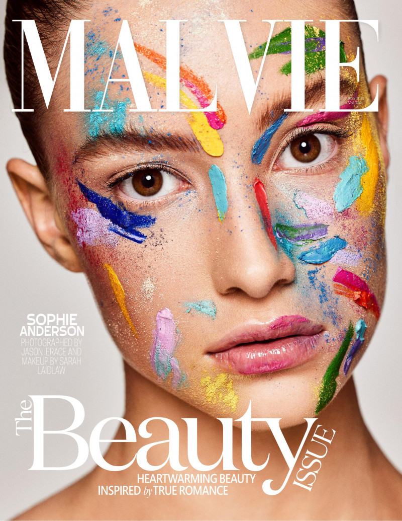 Sophie Anderson featured on the Malvie cover from May 2022