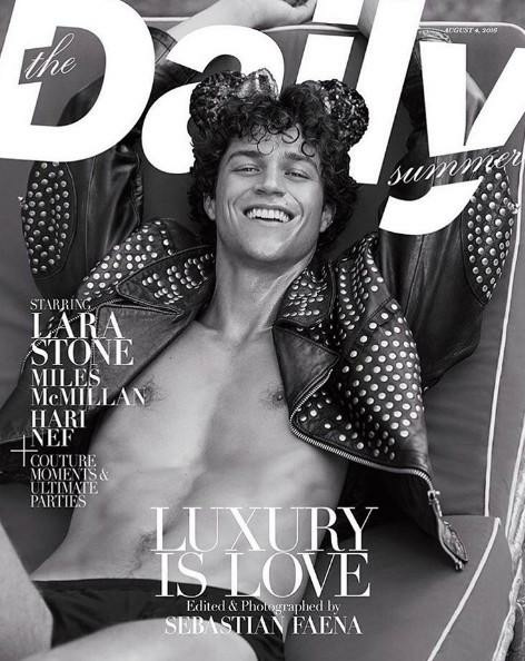 Miles McMillan featured on the The Daily Summer cover from August 2016