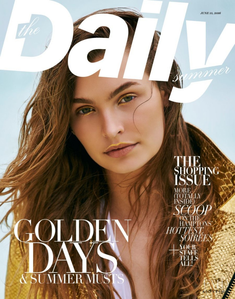 Roosmarijn de Kok featured on the The Daily Summer cover from June 2016
