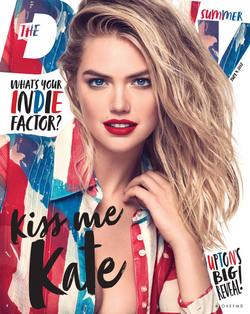 Kate Upton featured on the The Daily Summer cover from July 2017