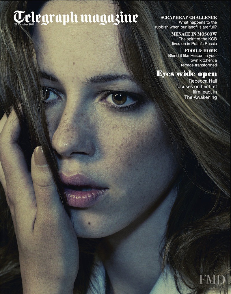 Rebecca Hall featured on the The Sunday Telegraph Magazine cover from November 2011