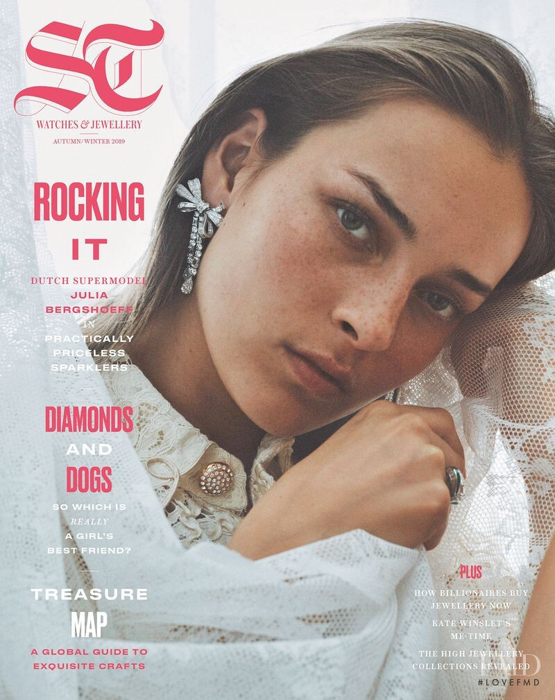 Julia Bergshoeff featured on the The Sunday Telegraph Magazine cover from November 2019