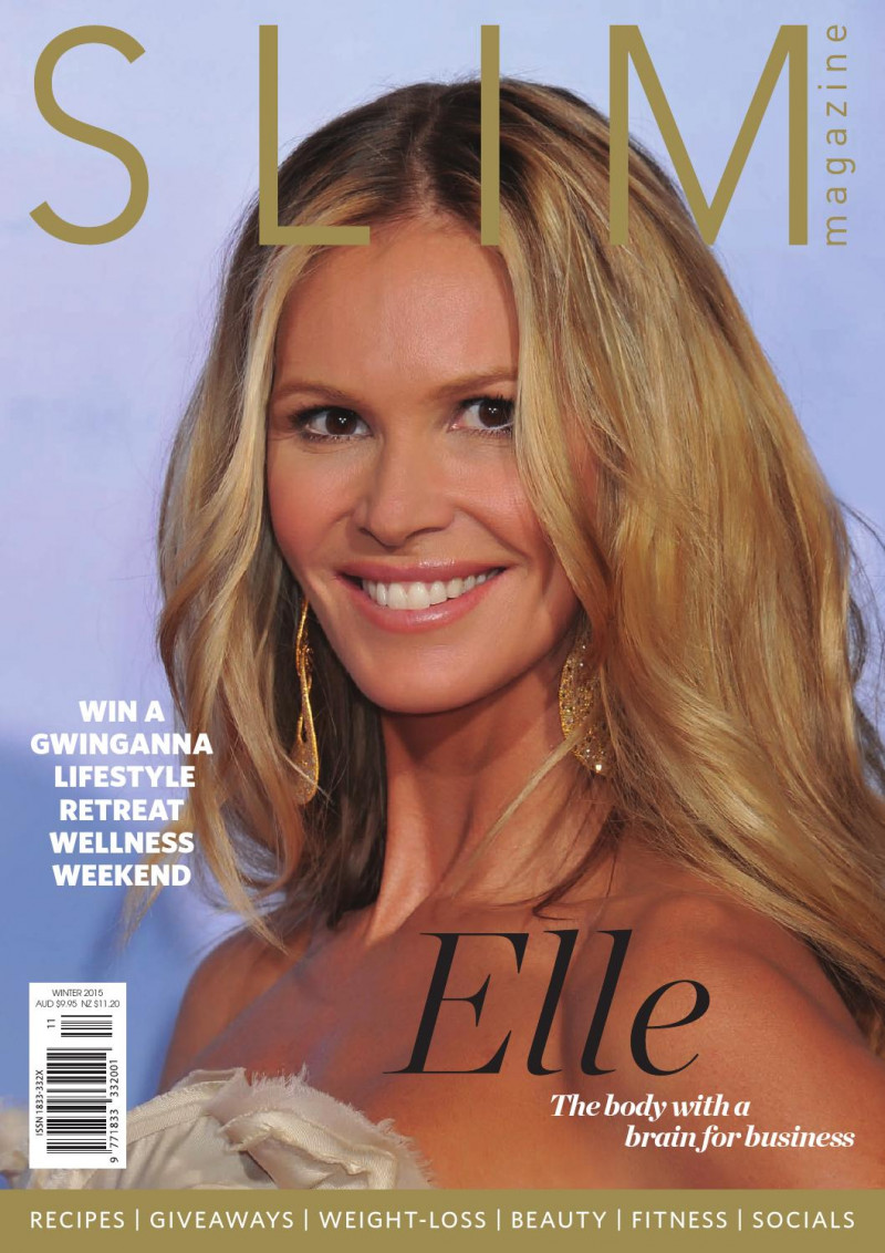 Elle Macpherson featured on the Slim cover from December 2015