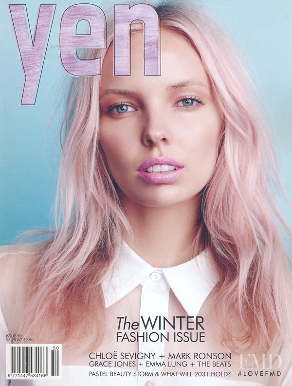 Eliza Humble featured on the YEN cover from May 2011
