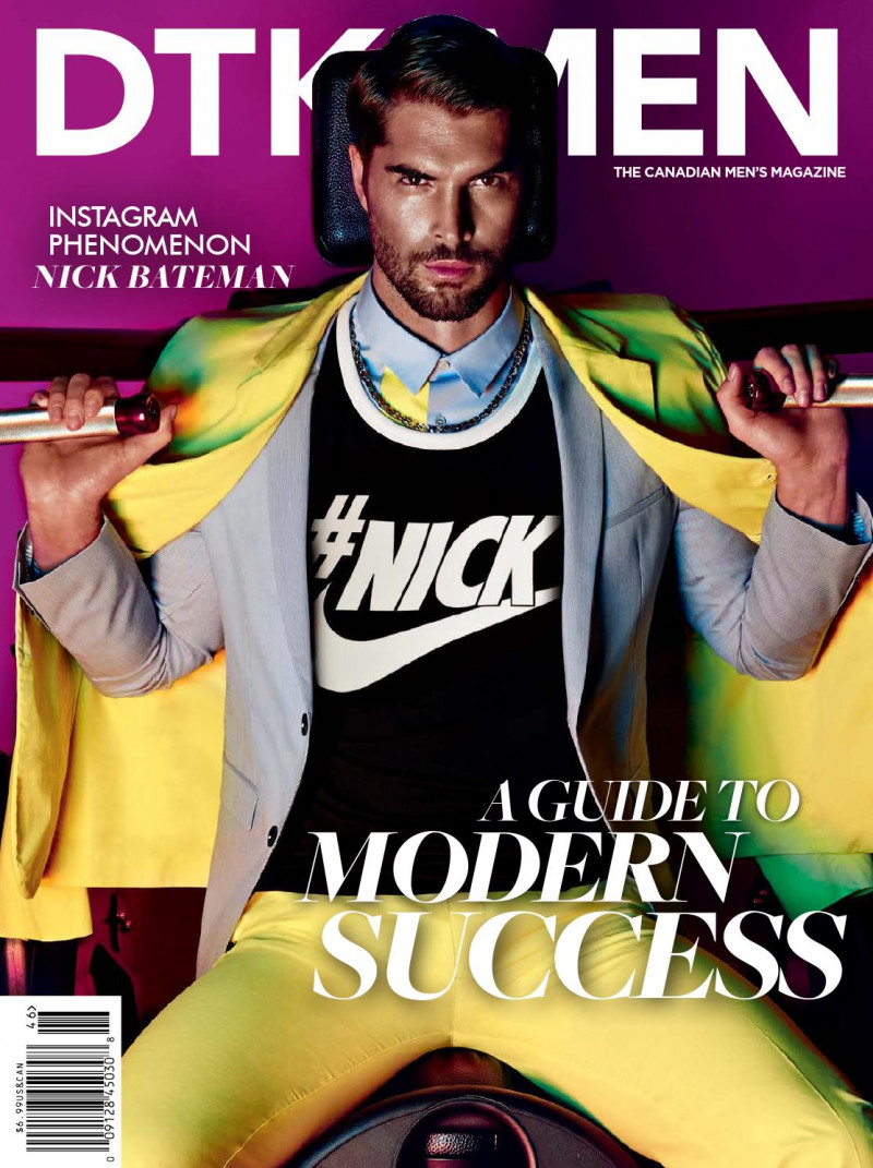 Nick Bateman featured on the DTK Men cover from June 2015