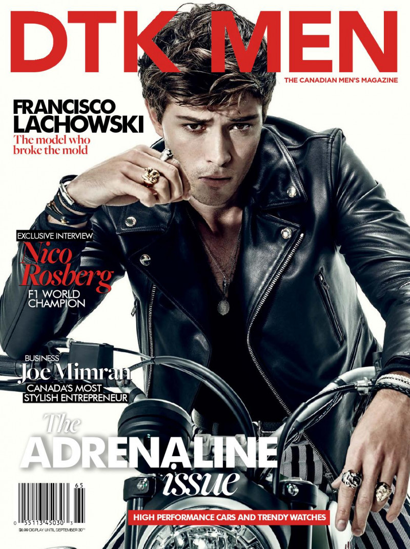 Francisco Lachowski featured on the DTK Men cover from March 2016