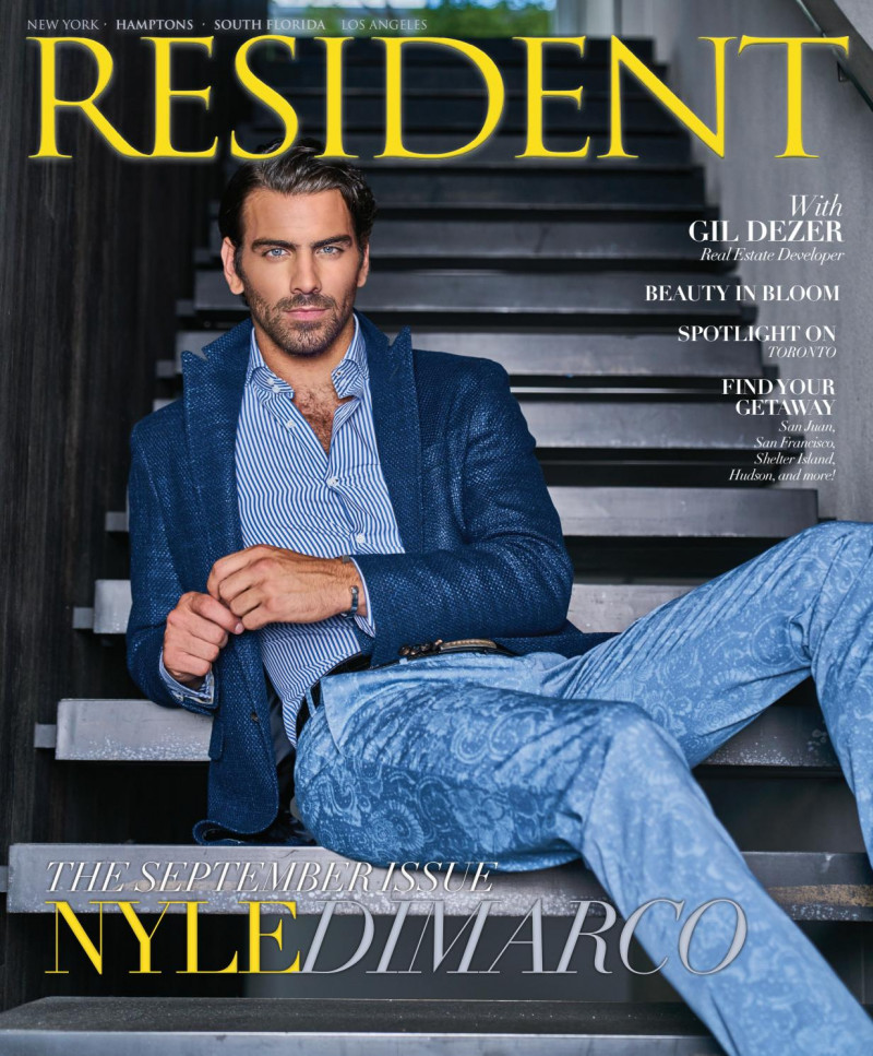 Nyle Dimarco featured on the Resident cover from September 2016