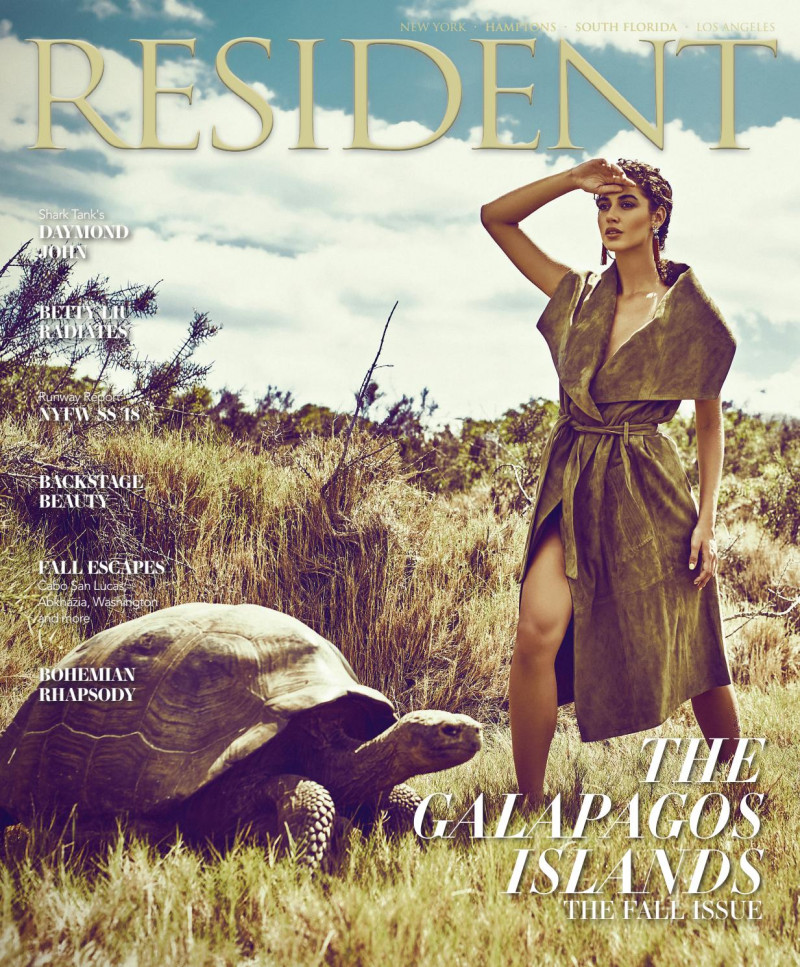 Mariana Downing featured on the Resident cover from September 2017