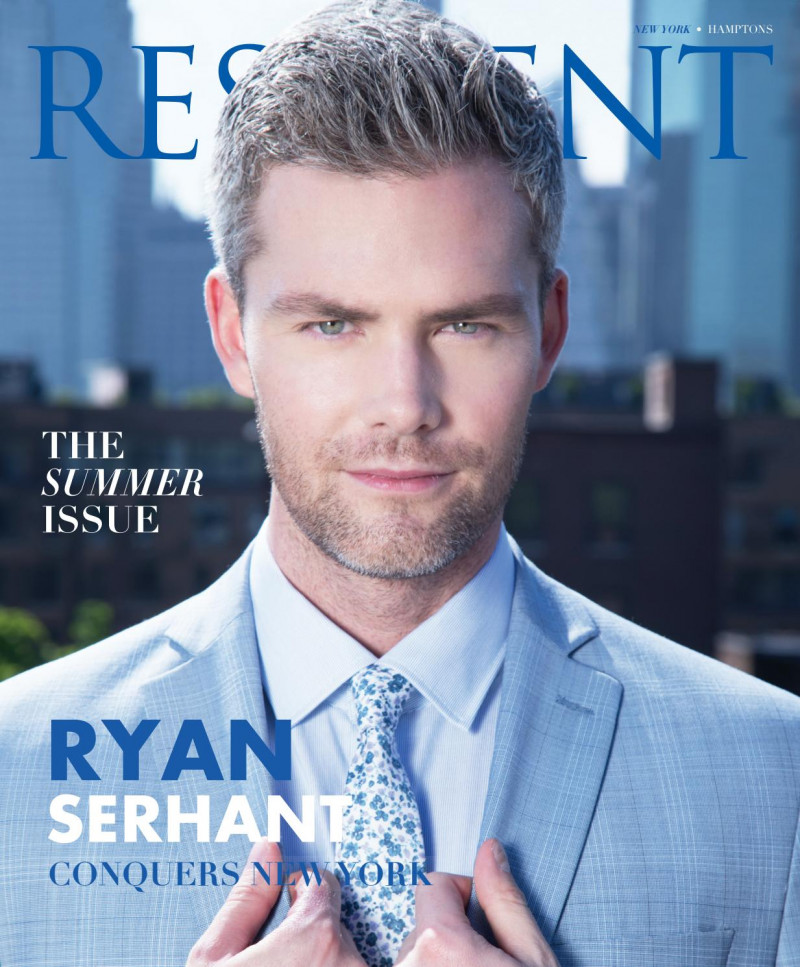 Ryan Serhant featured on the Resident cover from July 2018