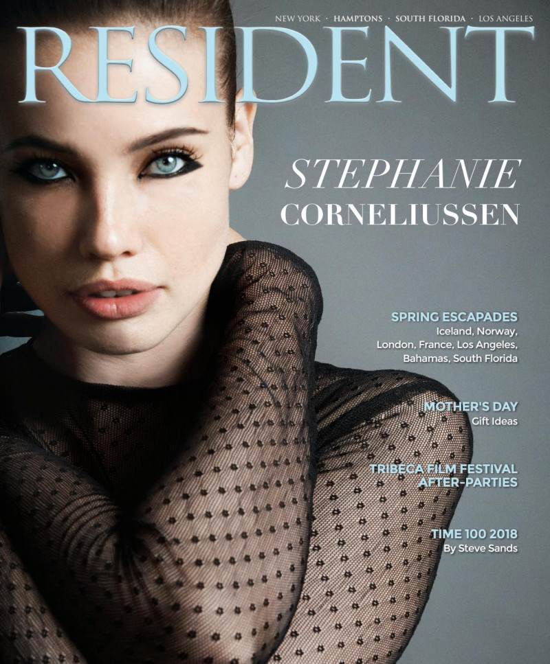 Stephanie Corneliussen featured on the Resident cover from May 2018