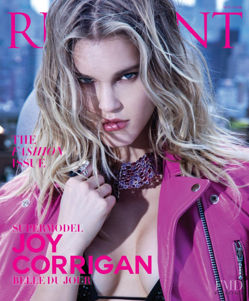 Joy Elizabeth Corrigan featured on the Resident cover from October 2018