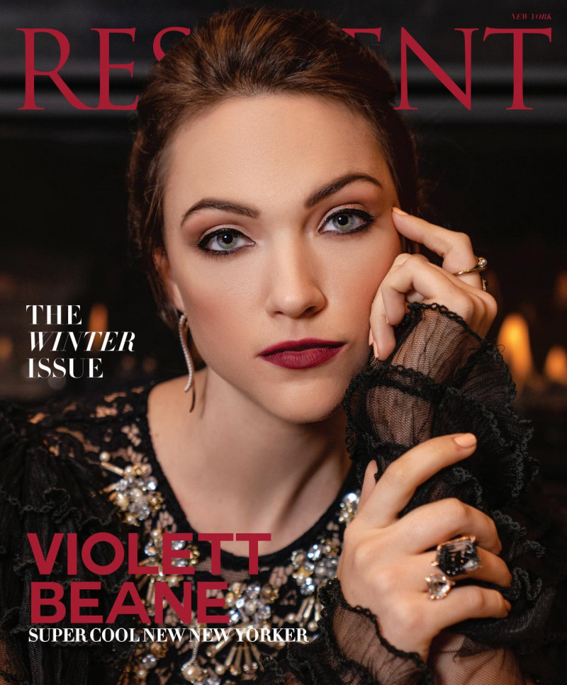 Violett Beane featured on the Resident cover from January 2019