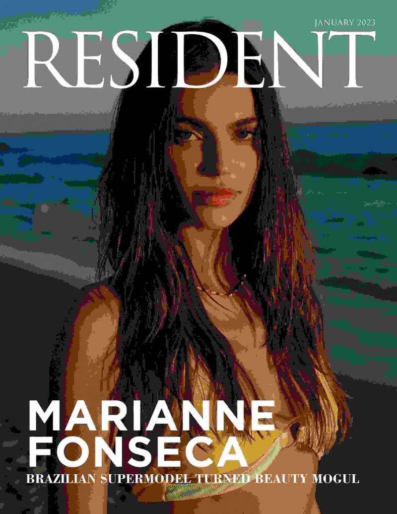 Marianne Fonseca featured on the Resident cover from January 2023