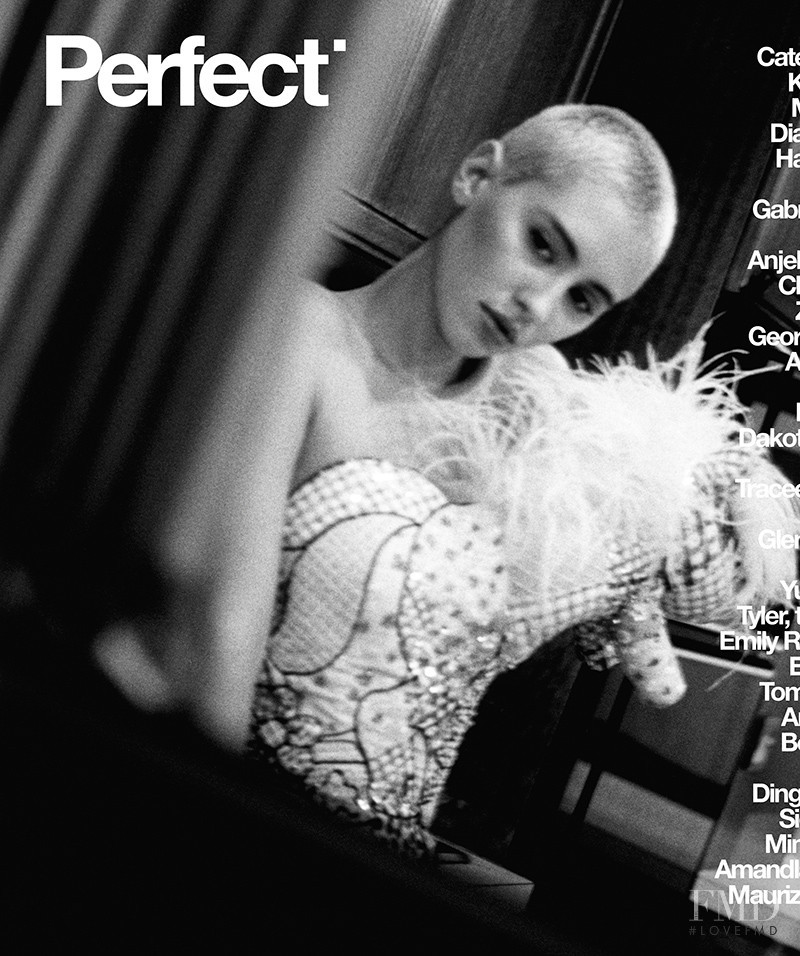 Iris Law featured on the Perfect cover from February 2022