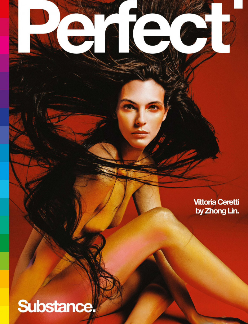 Vittoria Ceretti featured on the Perfect cover from September 2023
