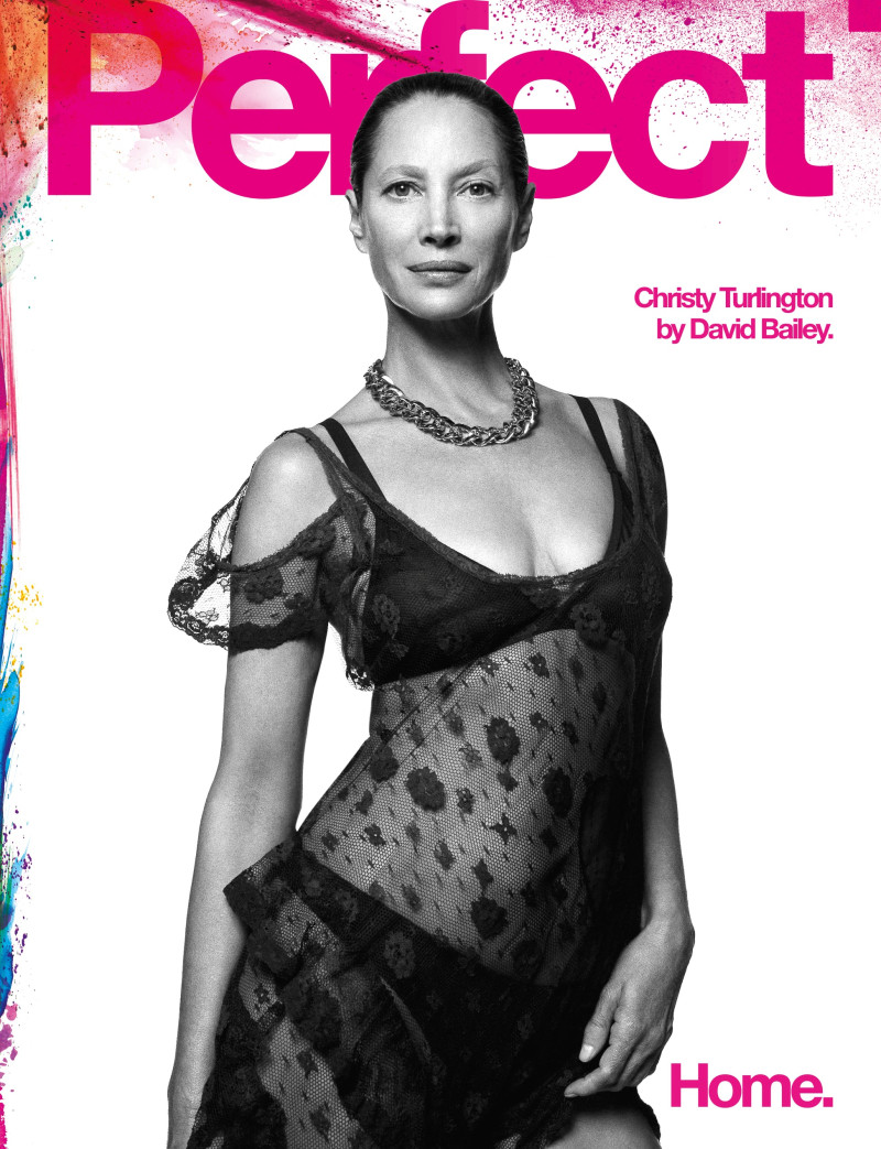Christy Turlington featured on the Perfect cover from February 2024