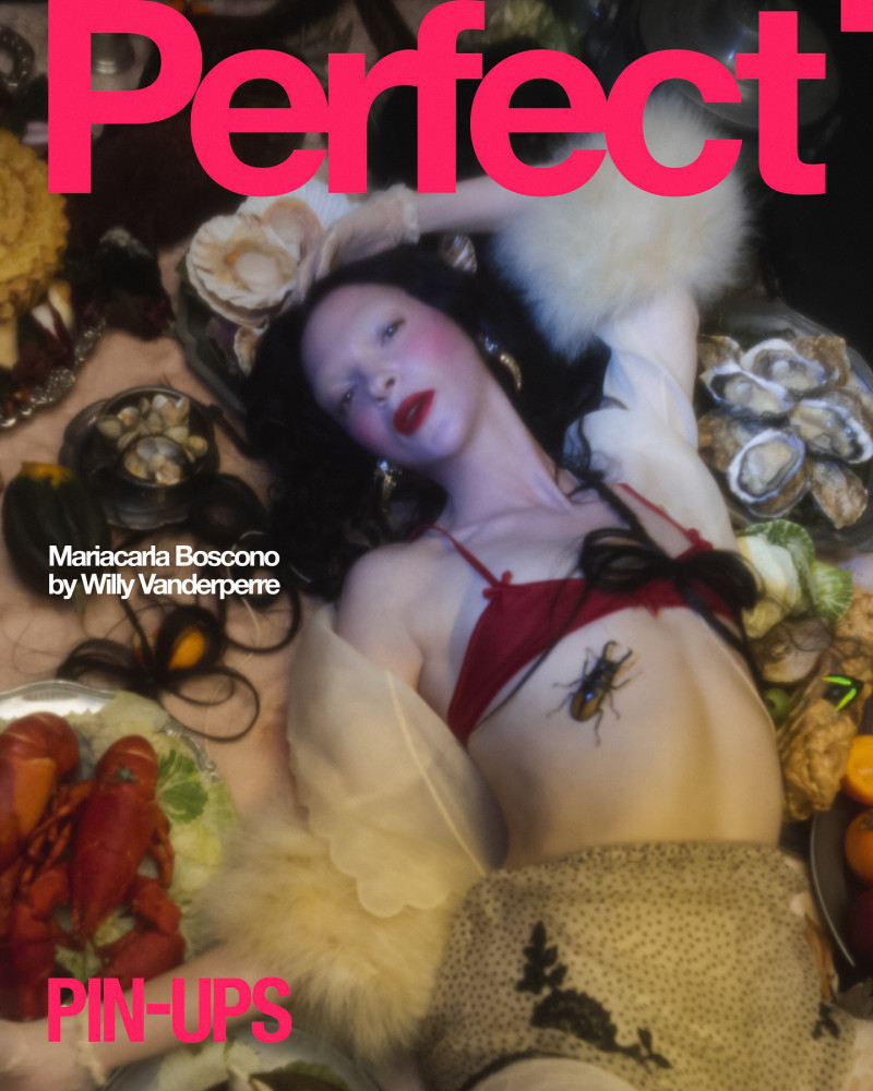 Mariacarla Boscono featured on the Perfect cover from March 2025